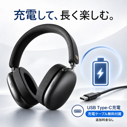 YUMIN Wave™｜HiFi高音質ノイズキャンセリングワイヤレスヘッドホン