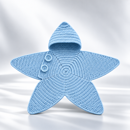 YUMIN Starry™｜ふんわり包み込む星型ベビーニットおくるみ