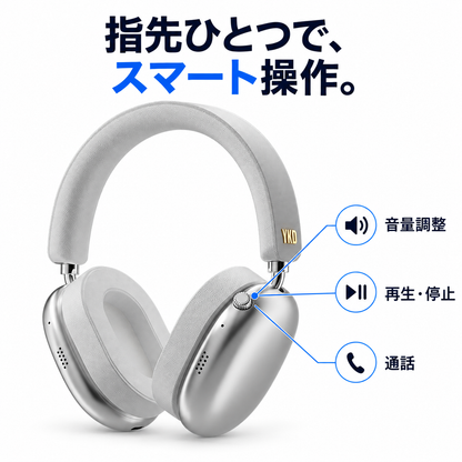 YUMIN Wave™｜HiFi高音質ノイズキャンセリングワイヤレスヘッドホン